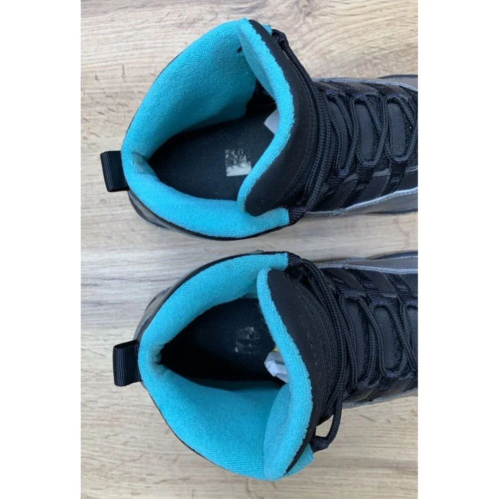 Air Jordan 10 Retro Lady Liberty GS 7Y Dust Black Teal 705179-045 2015